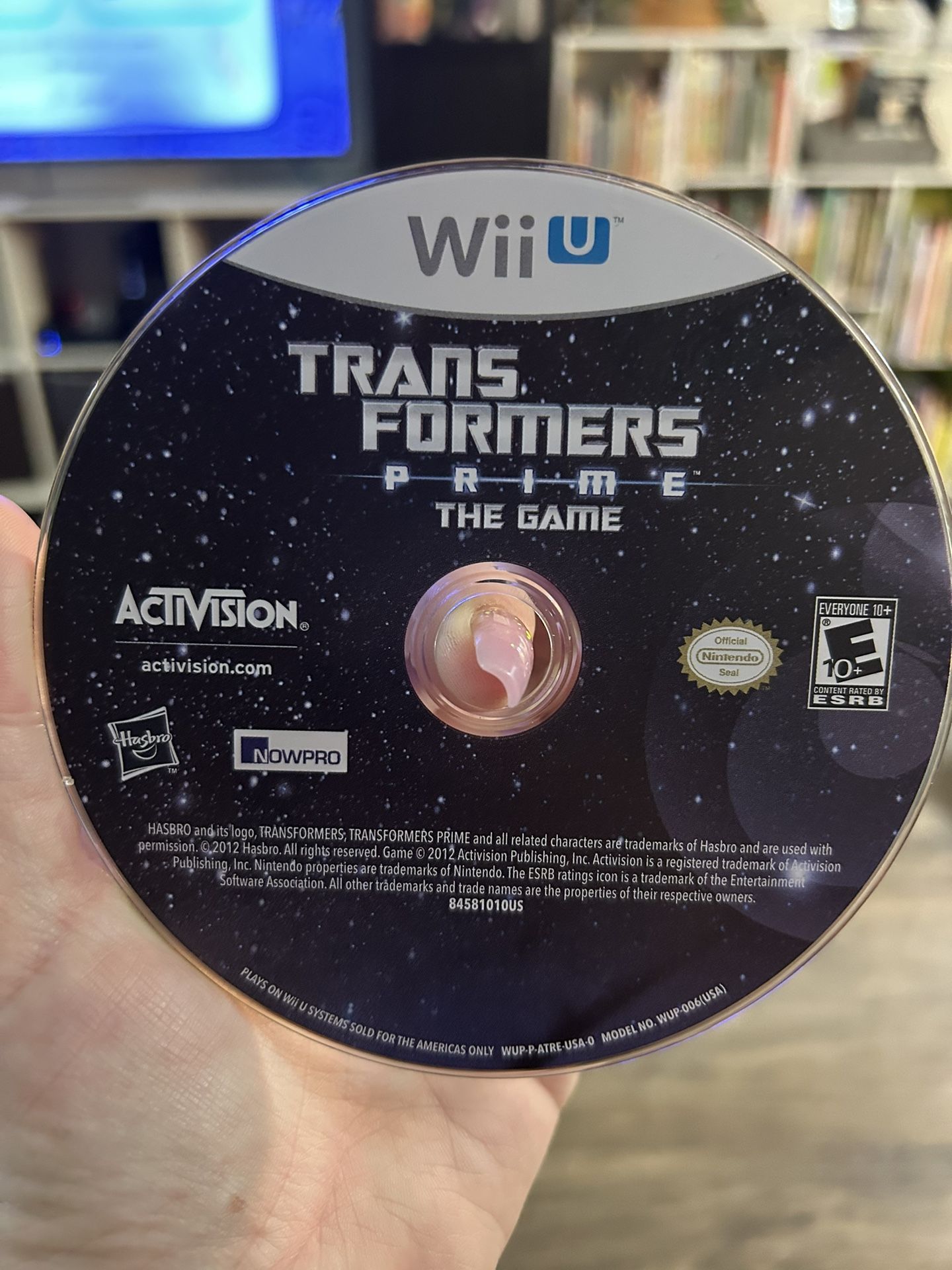 Wii U Transformers Prime Game