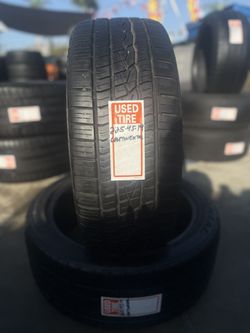 Pair Continental 225/45/19