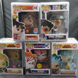 🔥 ULTIMATE ANIME FUNKO POP LOT – Signed Ichigo Chase + Exclusives! 🔥
💥 All in Protectors | Mint/Near Mint | JSA Authenticated Autograph 💥