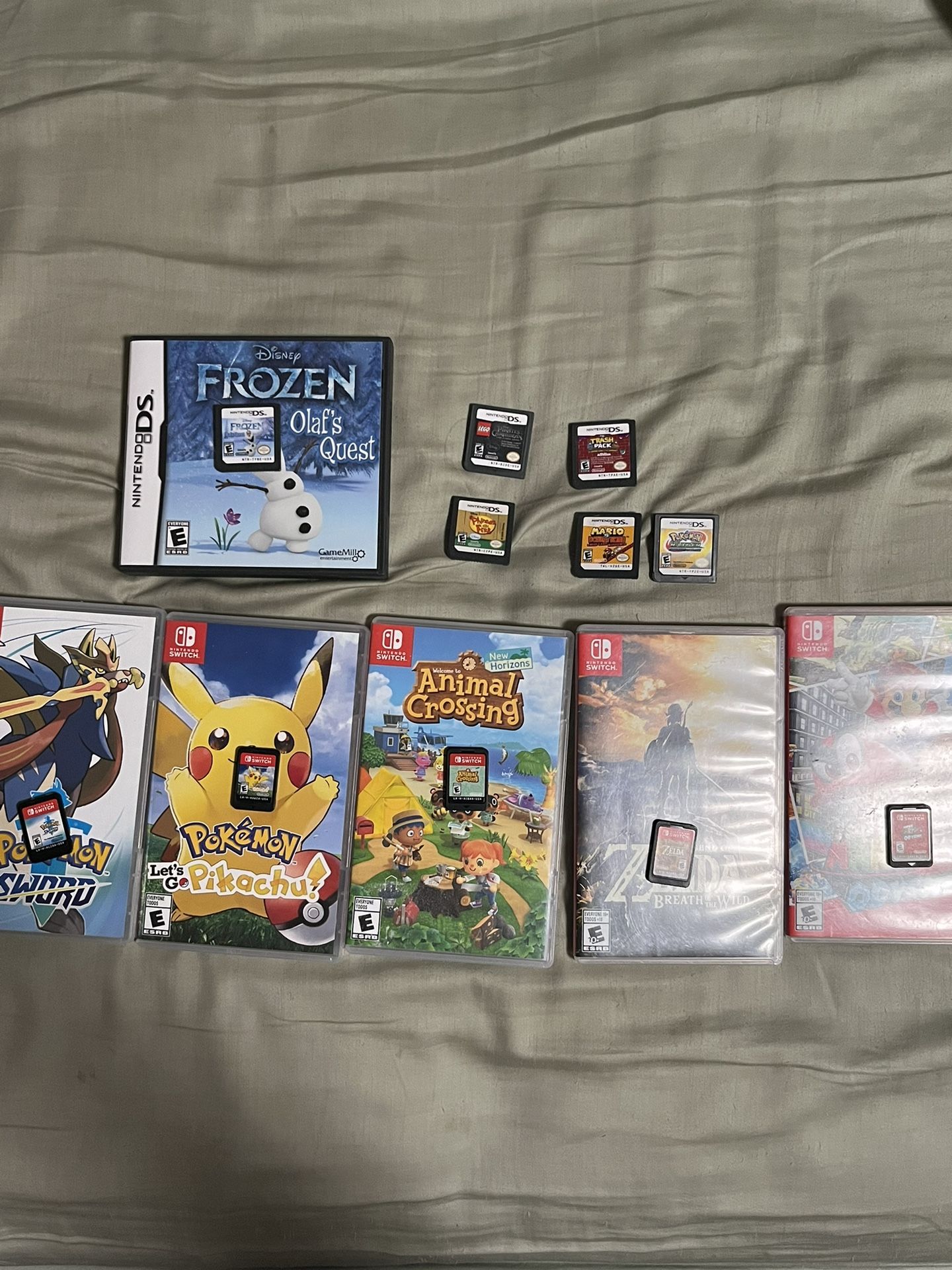 Nintendo Switch And Ds Games 