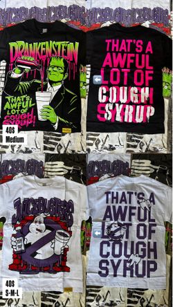 Cough syrup tees