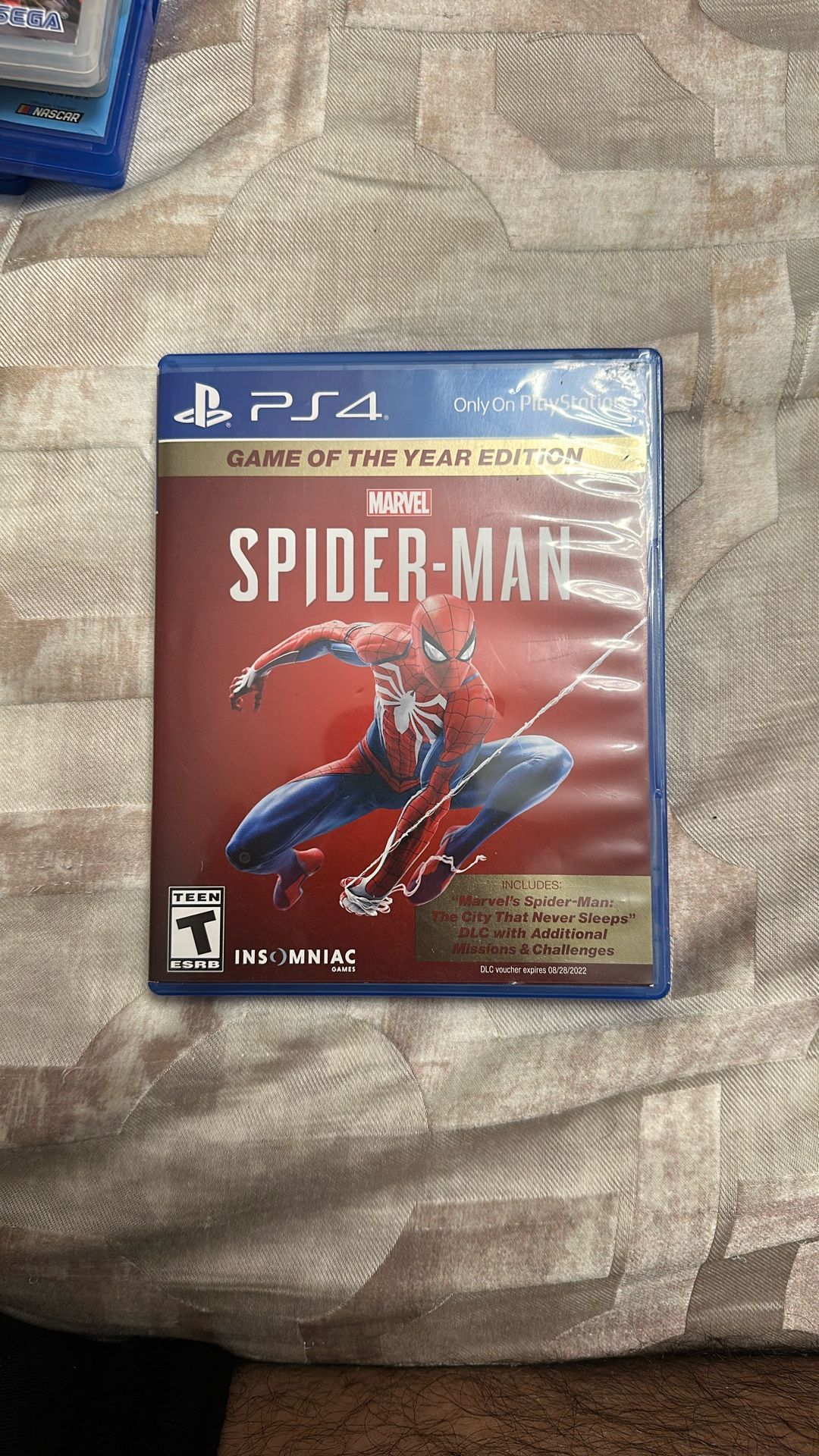 Spiderman PS4 Game Of The Year Addition