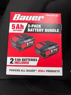 Bauer batteries 2 pack