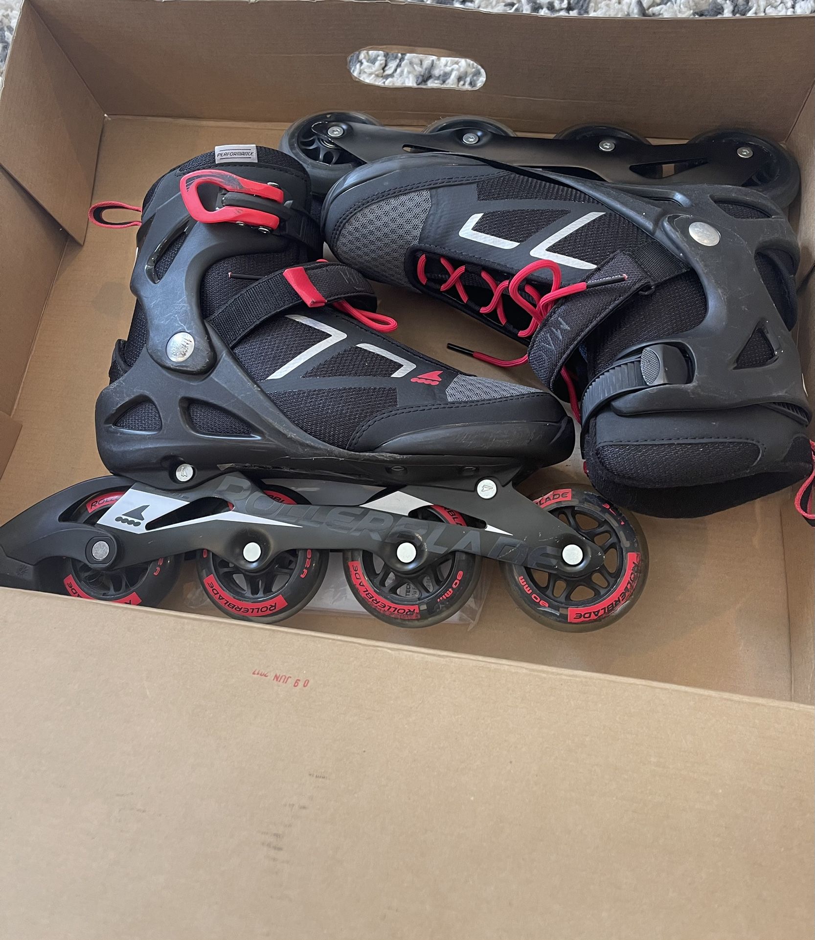 Rollerblade Macroblade 80 Inline Skates - Sports & outdoors | Color: Red |