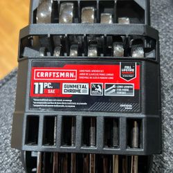 Long Panel Wrench 11 Pcs SAE New 