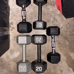 Dumbbells (10-20lbs)