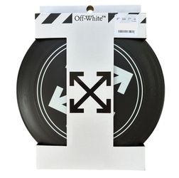 Off-White Designer Frisbee Black NEW