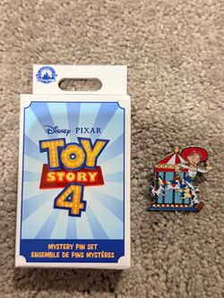 Disney Pixar Toy Story 4 Jessie Mystery Pin