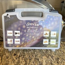 Orvis Rod and Tackle Silver Label Visit > Fly-Tying Kit / Unused 