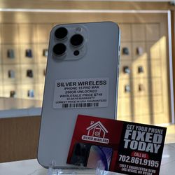 IPHONE 15 PRO MAX 256GB UNLOCKED