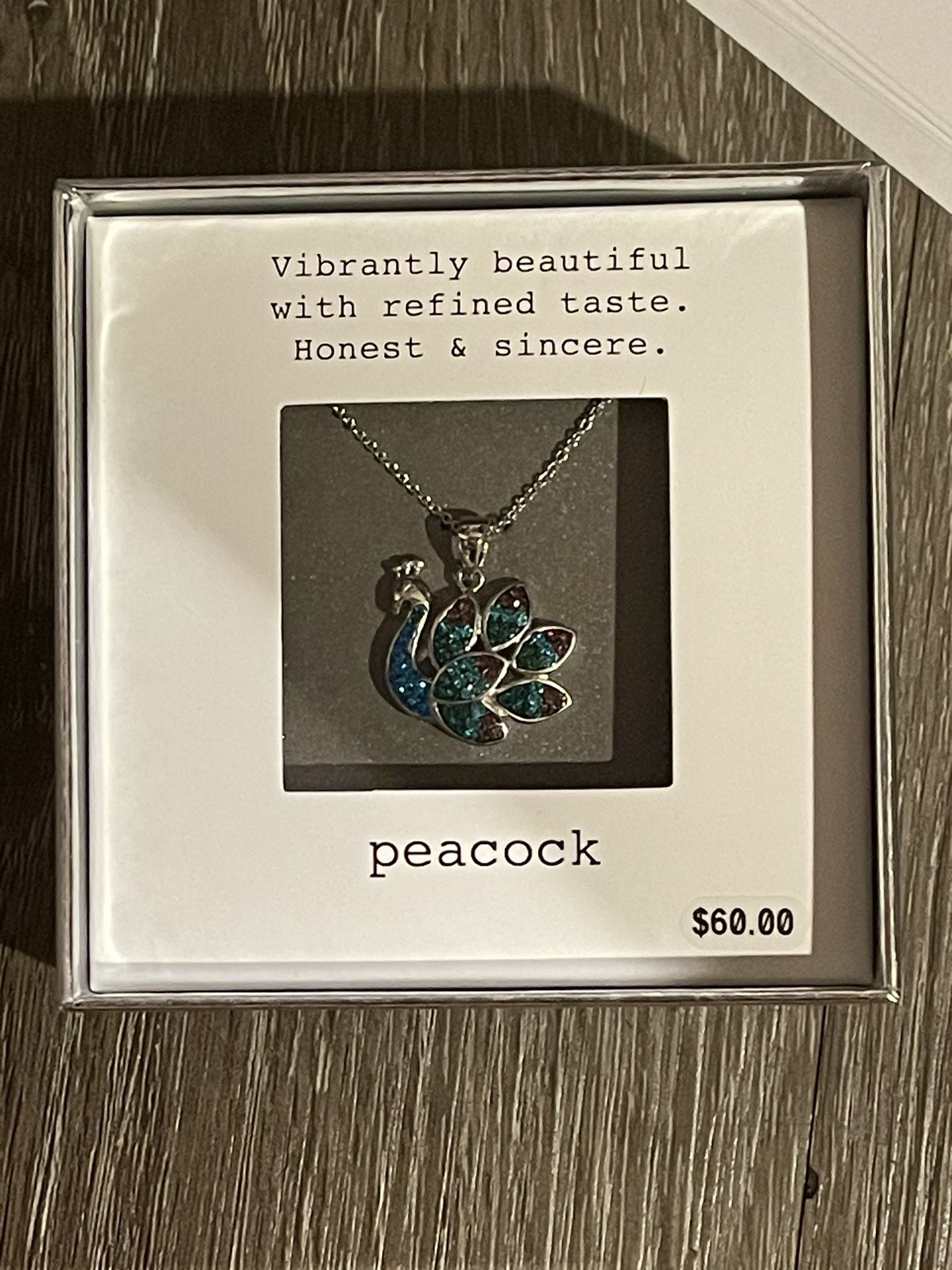 Peacock Necklace 