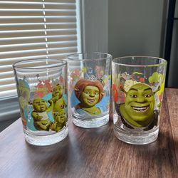 Shrek The Third McDonald’s Glasses (Set Of 3)