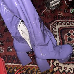 purple heels 