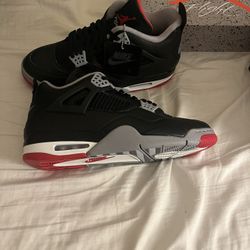 Air Jordan 4 Bred Reimagined Size 13