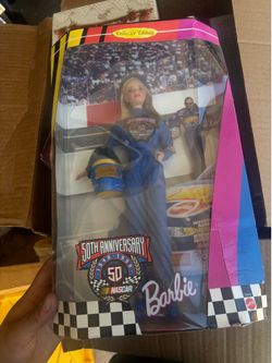 Nascar Barbie 50th anniversary