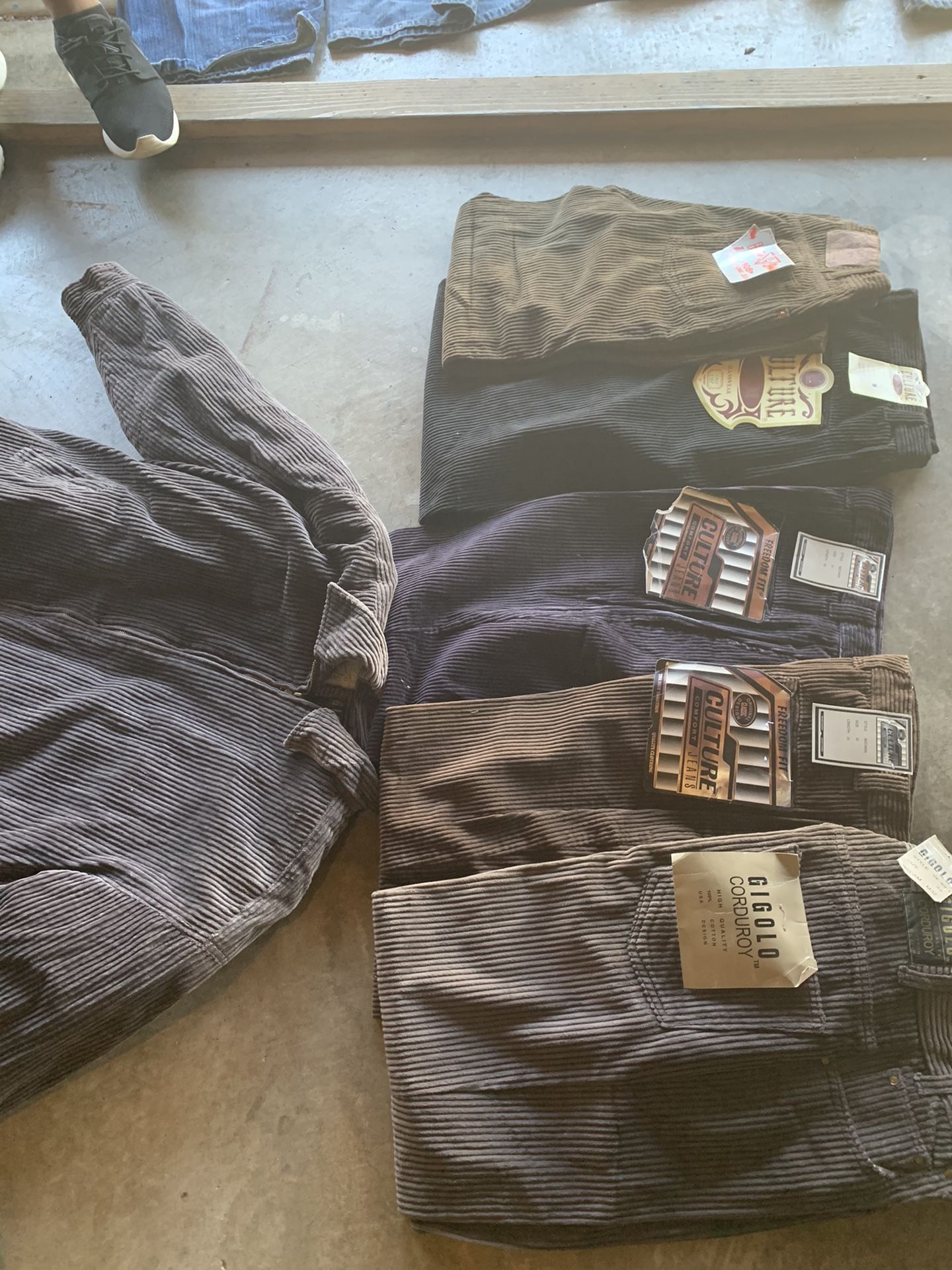 Corduroy Pants And Jacket