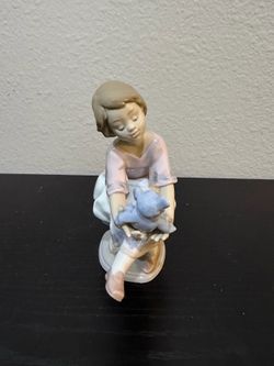 Lladró “Best Friend” Porcelain Figurine #7620 with Original Box - 1993 Collectors Society