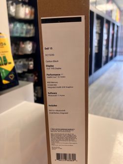 Dell laptop 8ram 512gb