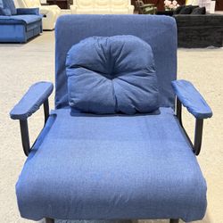 Modern 3-in-1 Convertible Sleeper Chair Bed with 5-Position Adjustable Backrest, Folding Chair Couch & Accent Chair with Pillow, Chair Bed Sleeper for