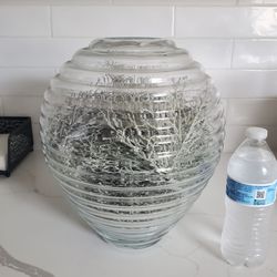 Beautiful Beehive Glass Vase