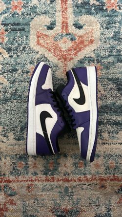 Air Jordan 1 Low - Court Purple Size 10 M
