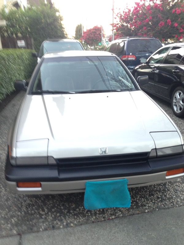 For sale 1986 honda accord hatchback lxi