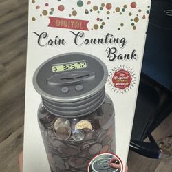 Coin Counter Jar