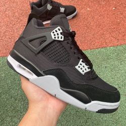 Air jordan 4s  BLACK CANVAS more colors available