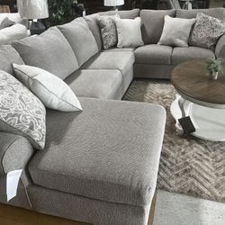 Color Options U Shaped Modular Sectional Couch W Chaise 🌟 Fast Delivery Mention Jon Green to the staff to confirm this price/offer! 🔥