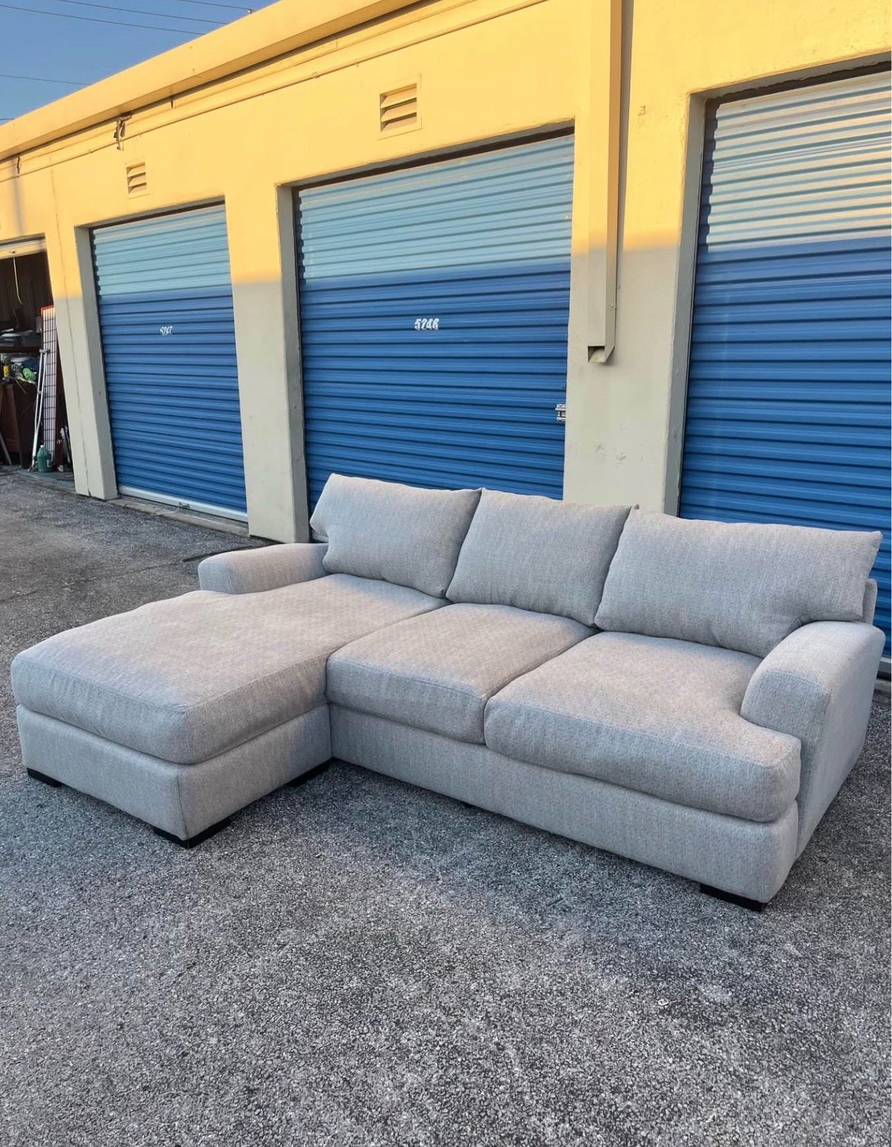 L SHAPED SOFA 🩶