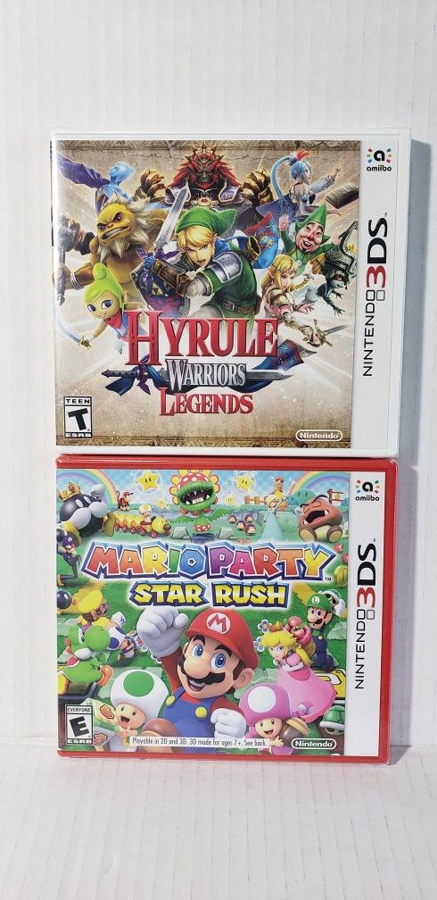 Nintendo 3DS Game Lot New Sealed