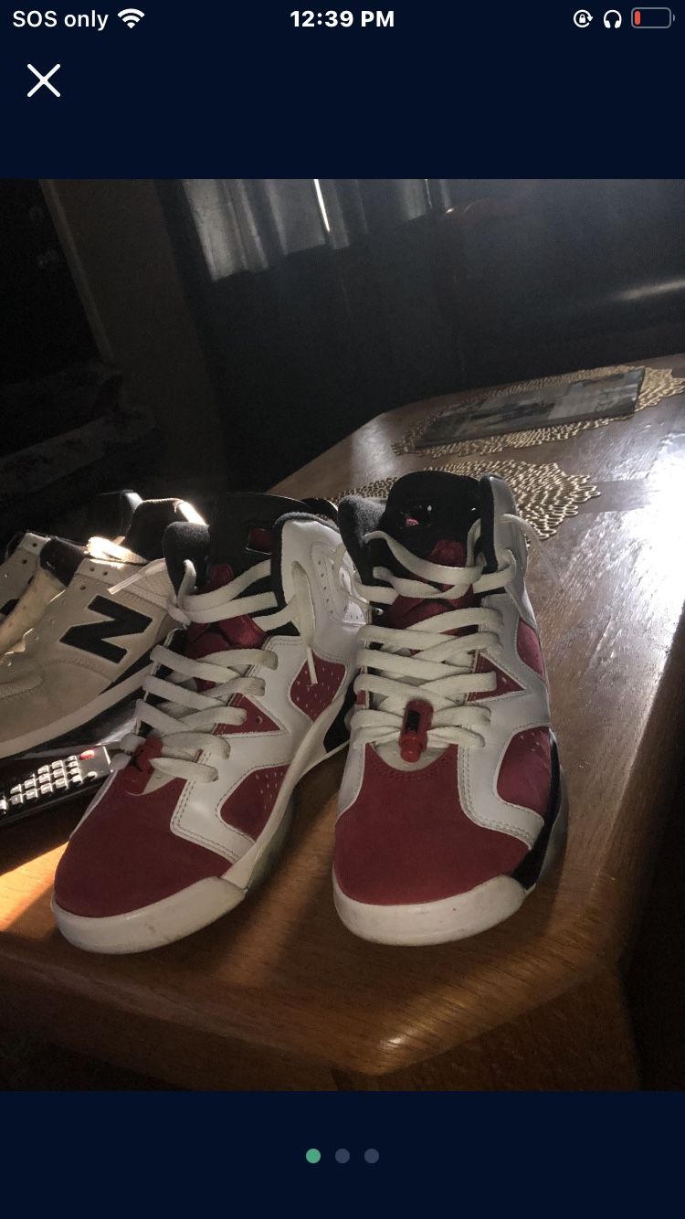 Red/white /Jordan/us-7.1/2