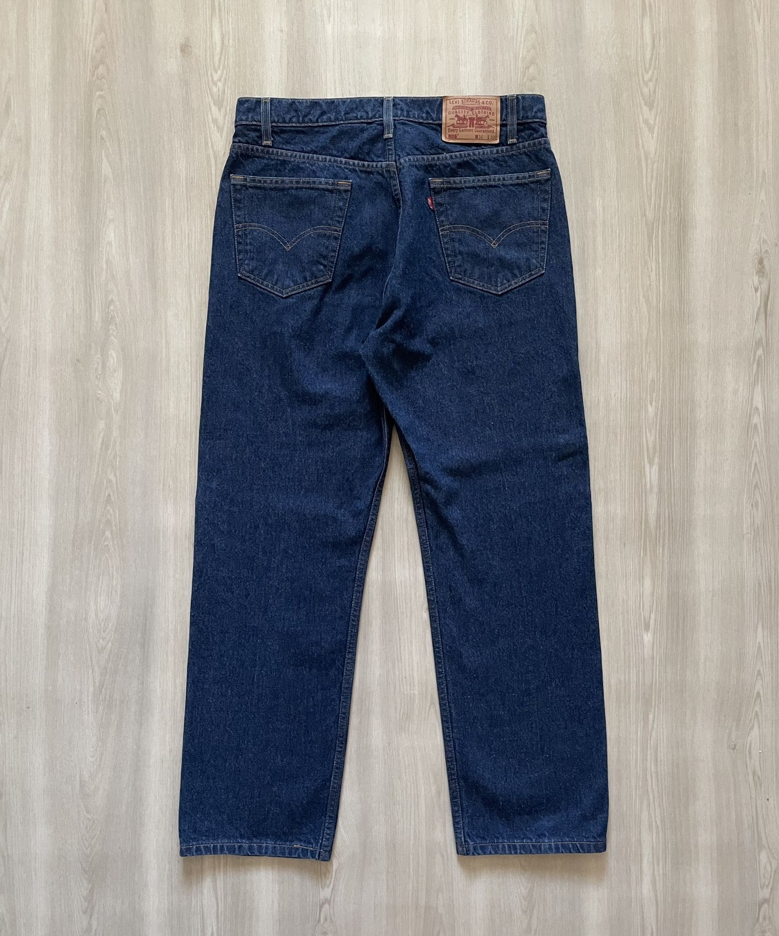 VTG 90s Levis 505 Regular Fit Straight Leg Sz 36x30 