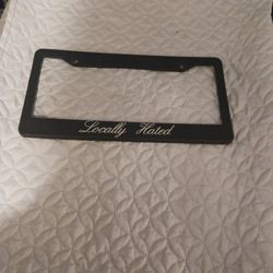 License Plate Holder For Your Car Locally Hated It Is Plastic