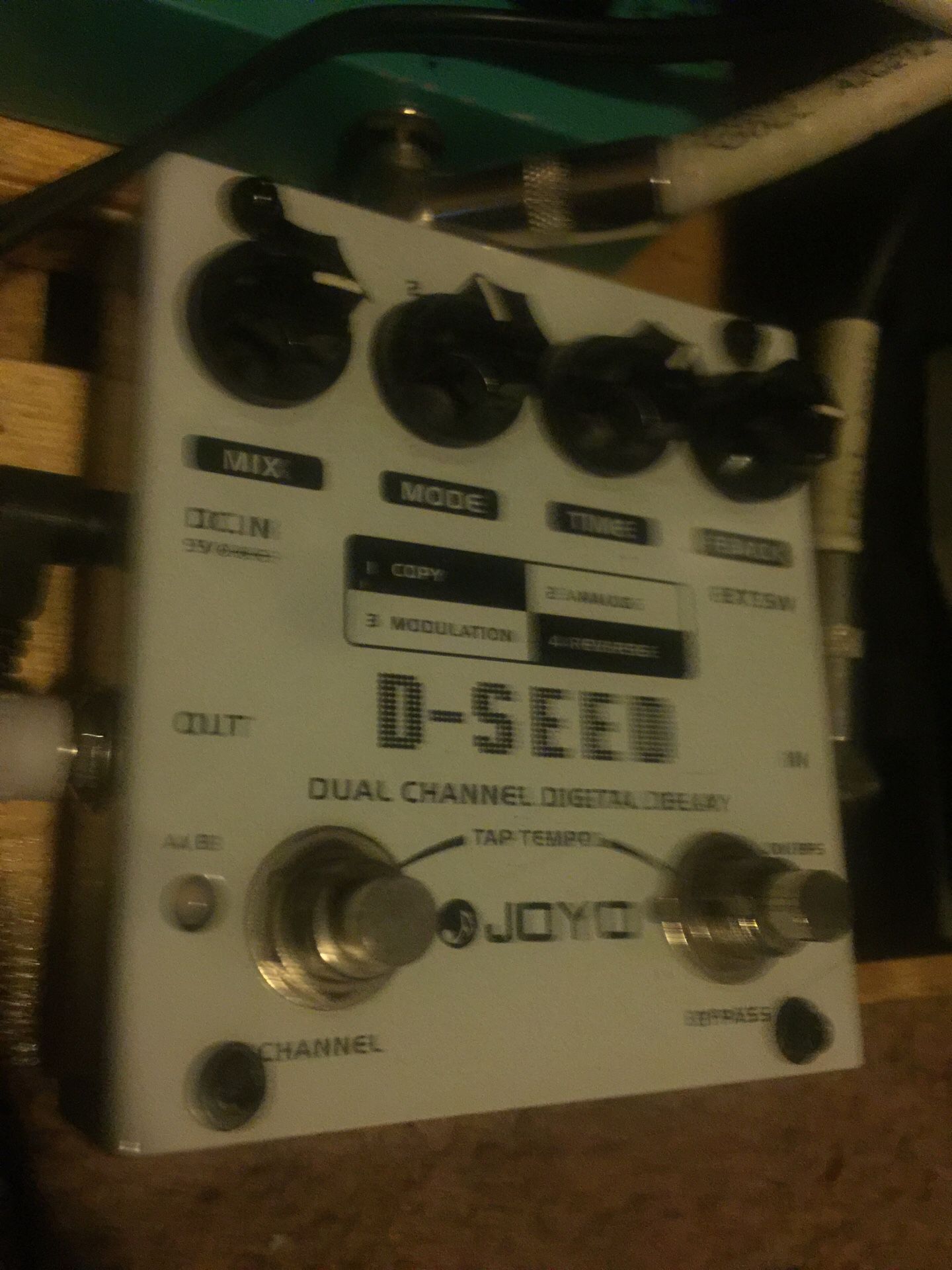Joyo D-seed dual channel digital delay pedal