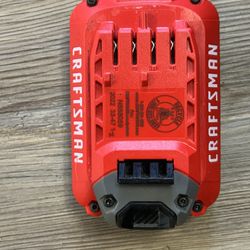 Craftsman 20V MAX Lithium-Ion Battery Pack – CMCB202 – 2.0Ah