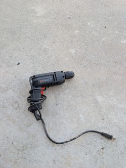 Black and Decker 3/8 inch corded drill