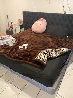 King mattress and box