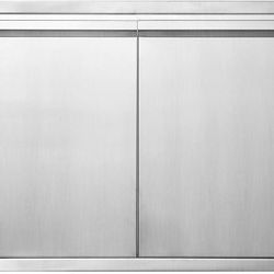 BBQ Access Door, 31 Inch Wide x 24 Inch High, Thick Double Doors, 304 Stainless Steel for Outdoor Use, Indoor/Outdoor Kitchen Accessories