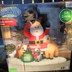 AirBlown Inflatable Santa.