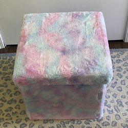 Furry Storage Cube Never Used