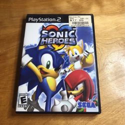 PlayStation 2 / PS2 - Sonic Heroes