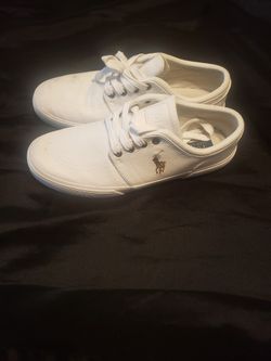 White Polo Shoes Sz 10 1/2 $10