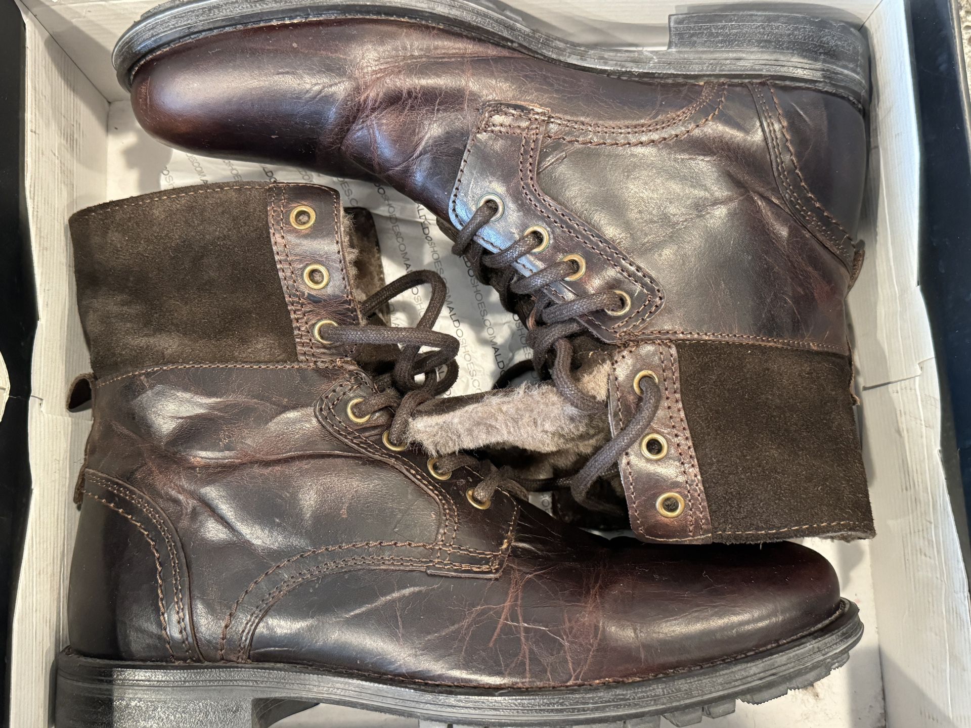 ALDO Men's Levente Leather Boots
