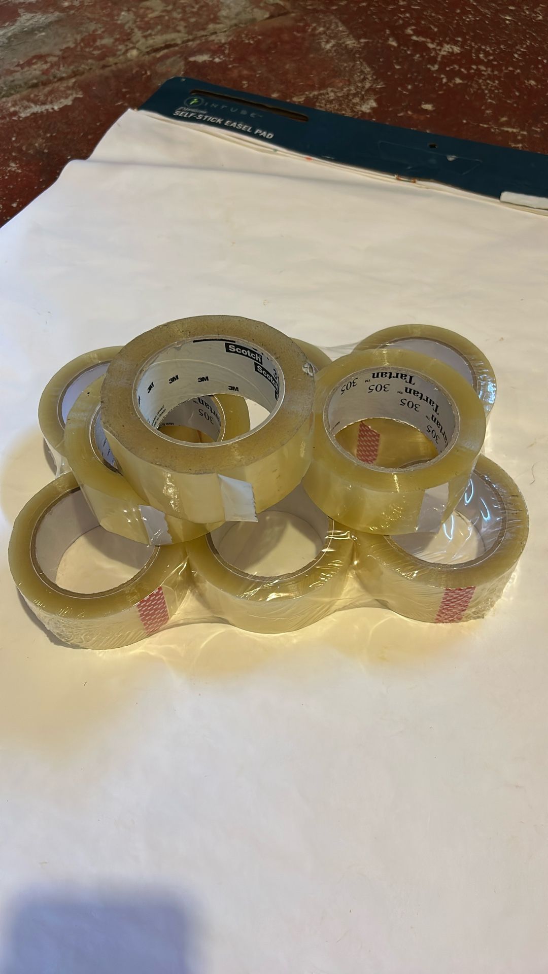 9 Packing Tape Rolls