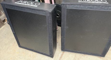 Foam plyometric jump box.  X2.  12” tick