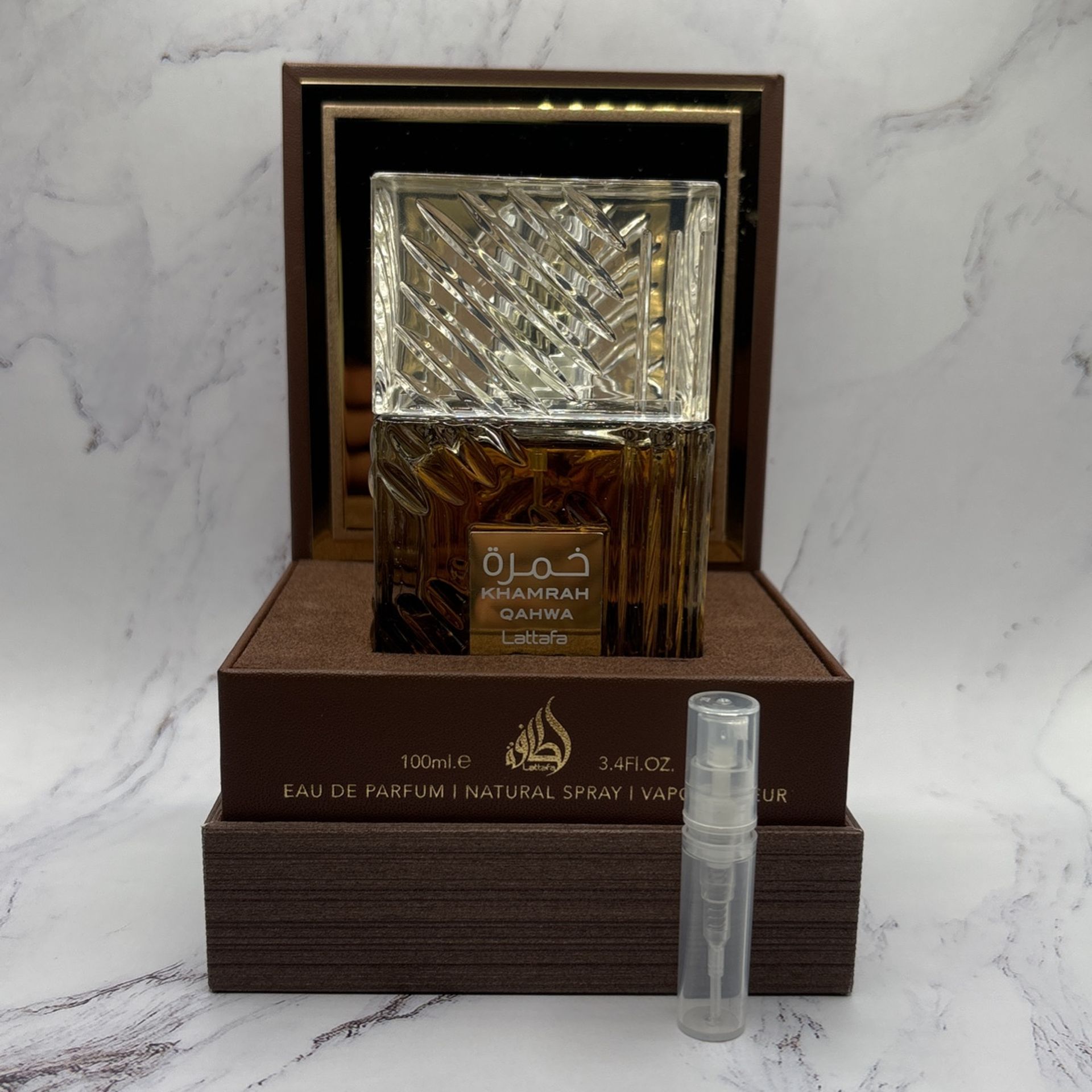2ml Lattafa Khamrah Qahwa Sample