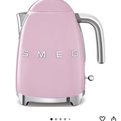 Pink Smeg Electric Kettle