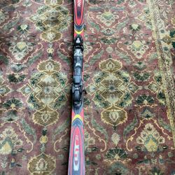 Rossignol Cut 10.4 160cm Skis With W Size 5 Salomon Anatomic Boots