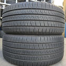 (2) 255 40 21 Pirelli Tires